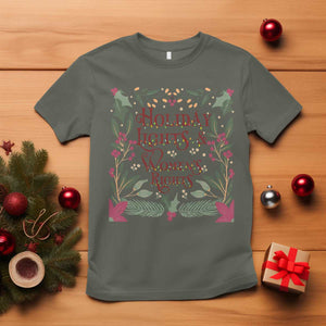 Holiday Lights Womens Rights Supporter T Shirt Feminist Activist Christmas Gift TS12 Military Green Print Your Wear