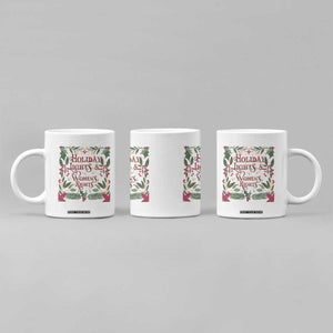 Holiday Lights Womens Rights Supporter Coffee Mug Feminist Activist Christmas Gift TS12 Print Your Wear