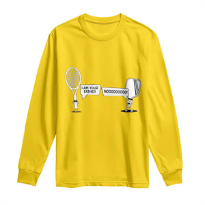 Funny Pickleball Tennis Racket Long Sleeve Shirt I Am Your Pickle Father TS12 Daisy Print Your Wear
