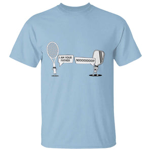Funny Pickleball Tennis Racket T Shirt I Am Your Pickle Father TS12 Light Blue Print Your Wear