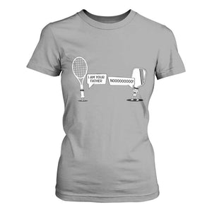 Funny Pickleball Tennis Racket T Shirt For Women I Am Your Pickle Father TS12 Sport Gray Print Your Wear