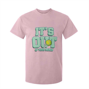 Funny Tennis Player Gift T Shirt For Kid It Is Out Of Your Reach TS12 Light Pink Print Your Wear