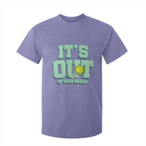 Funny Tennis Player Gift T Shirt For Kid It Is Out Of Your Reach TS12 Violet Print Your Wear