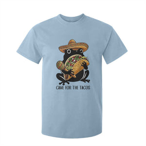 Grumpy Frog Cinco De Mayo T Shirt For Kid Came For The Tacos TS12 Light Blue Print Your Wear