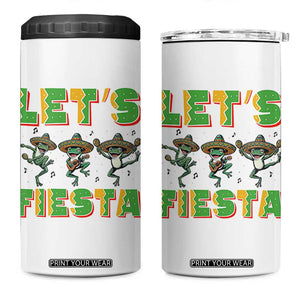 Funny Mariachi Frog Guitar Fiesta 4 in 1 Can Cooler Tumbler Cinco De Mayo Gift TS12 One Size: 16 oz White Print Your Wear