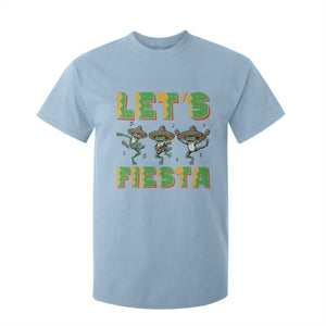 Funny Mariachi Frog Guitar Fiesta T Shirt For Kid Cinco De Mayo Gift TS12 Light Blue Print Your Wear