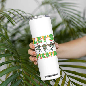 Funny Mariachi Frog Guitar Fiesta Skinny Tumbler Cinco De Mayo Gift TS12 Print Your Wear