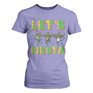 Funny Mariachi Frog Guitar Fiesta T Shirt For Women Cinco De Mayo Gift TS12 Violet Print Your Wear