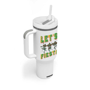 Funny Mariachi Frog Guitar Fiesta Tumbler With Handle Cinco De Mayo Gift TS12 Print Your Wear