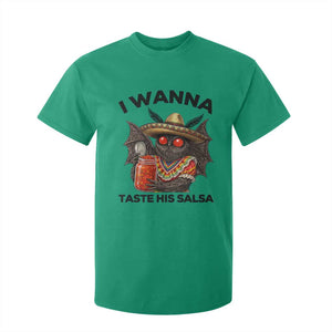 Funny Cinco De Mayo Mothman T Shirt For Kid I Wanna Taste His Salsa TS12 Irish Green Print Your Wear