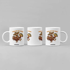 Funny Cinco De Mayo Chicken Coffee Mug Came For The Tacos TS12 Print Your Wear
