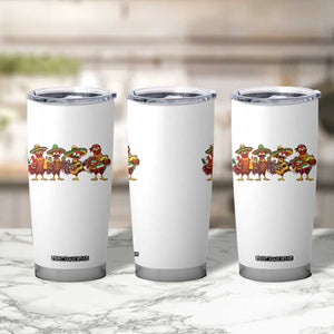Funny Cinco De Mayo Chicken Squad Tumbler Cup Mexican Party Celebration Gift TS12 Print Your Wear