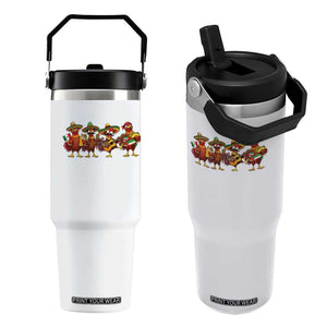 Funny Cinco De Mayo Chicken Squad Flip Straw Tumbler Mexican Party Celebration Gift TS12 One Size: 30 oz White Print Your Wear
