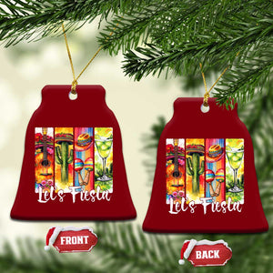 Lets Fiesta Ceramic Ornament Funny Cinco De Mayo Party Celebration TS12 Print Your Wear