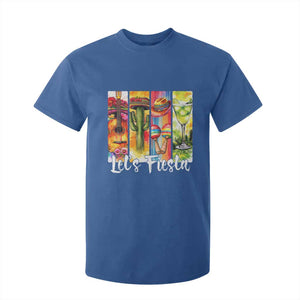 Lets Fiesta T Shirt For Kid Funny Cinco De Mayo Party Celebration TS12 Royal Blue Print Your Wear
