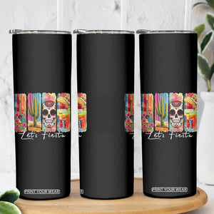 Cinco De Mayo Lets Fiest Skinny Tumbler Funny Mexican Party Gift TS12 Print Your Wear