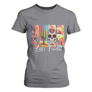 Cinco De Mayo Lets Fiest T Shirt For Women Funny Mexican Party Gift TS12 Charcoal Print Your Wear