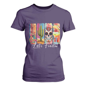 Cinco De Mayo Lets Fiest T Shirt For Women Funny Mexican Party Gift TS12 Purple Print Your Wear