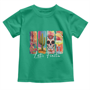 Cinco De Mayo Lets Fiest Toddler T Shirt Funny Mexican Party Gift TS12 Irish Green Print Your Wear
