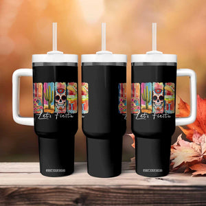 Cinco De Mayo Lets Fiest Tumbler With Handle Funny Mexican Party Gift TS12 Print Your Wear