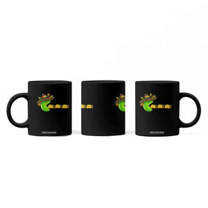 Cinco De Mayo Retro Game Coffee Mug Funny Sombrero Character Chasing Taco Cat TS12 Print Your Wear