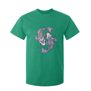 Transgender Ally Koi Fish T Shirt For Kid Funny Japanese Art Graphic