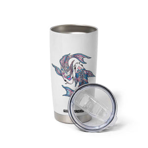 Transgender Ally Koi Fish Tumbler Cup Funny Japanese Art Graphic TS12 Print Your Wear