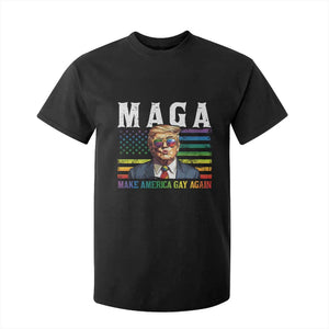 Make America Gay Again T Shirt For Kid LGBTQ Political Satire