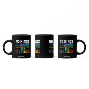 No Kings In America LGBT Pride Coffee Mug Anti Authoritarian Political