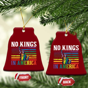 No Kings In America LGBT Pride Ceramic Ornament Anti Authoritarian Political TS12 Print Your Wear