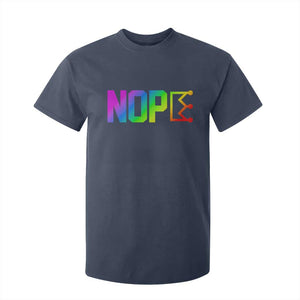 Nope No Kings Graphic T Shirt For Kid Humorous Political Gift TS12 Navy Print Your Wear