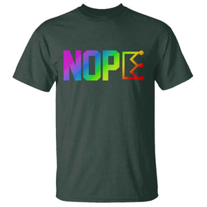 Nope No Kings Graphic T Shirt Humorous Political Gift