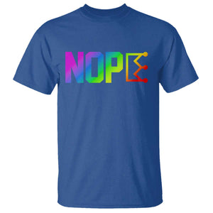 Nope No Kings Graphic T Shirt Humorous Political Gift
