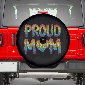 Proud Mom LGBTQ Human Rights Support Spare Tire Cover TS12 Black Print Your Wear