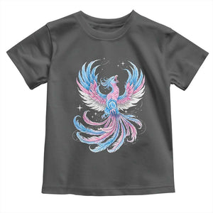 Transgender Phoenix Reborn Toddler T Shirt Trans Pride Flag Bird