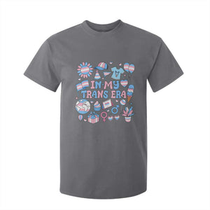 Transgender Pride In My Trans Era T Shirt For Kid Proud Ally Support Graphic TS12 Charcoal Print Your Wear