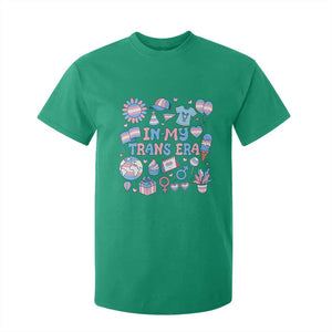 Transgender Pride In My Trans Era T Shirt For Kid Proud Ally Support Graphic TS12 Irish Green Print Your Wear