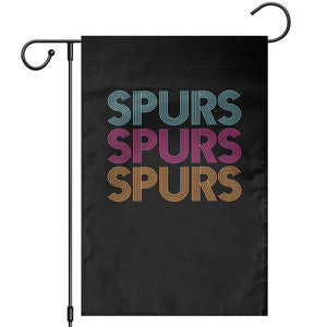 Retro Spurs Name Garden Flag Vintage Sports Fan Gift