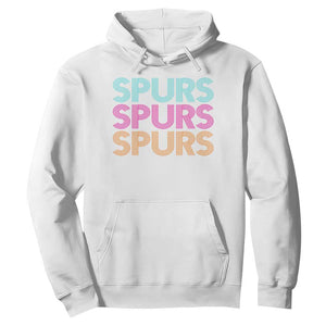Retro Spurs Name Hoodie Vintage Sports Fan Gift
