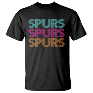 Retro Spurs Name T Shirt Vintage Sports Fan Gift