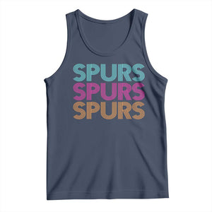 Retro Spurs Name Tank Top Vintage Sports Fan Gift