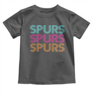 Retro Spurs Name Toddler T Shirt Vintage Sports Fan Gift