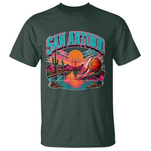 Game Day San Antonio Pride T Shirt Retro Western Pink Neon