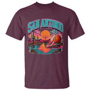 Game Day San Antonio Pride T Shirt Retro Western Pink Neon
