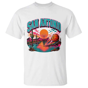 Game Day San Antonio Pride T Shirt Retro Western Pink Neon