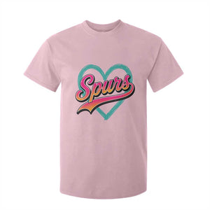 Retro Spurs Nickname T Shirt For Kid Vintage Hoops Fan Gift