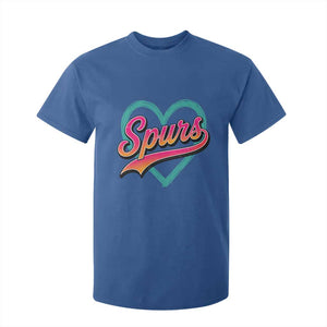 Retro Spurs Nickname T Shirt For Kid Vintage Hoops Fan Gift