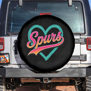 Retro Spurs Nickname Spare Tire Cover Vintage Hoops Fan Gift