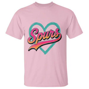 Retro Spurs Nickname T Shirt Vintage Hoops Fan Gift
