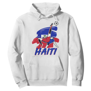 Caribbean Soccer Lover Gift Hoodie Haitian Heritage Pride